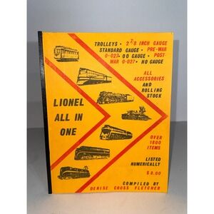 Lionel All In One Trolleys Standard Gauge O-027 HO Pre War Post War Catalog RARE